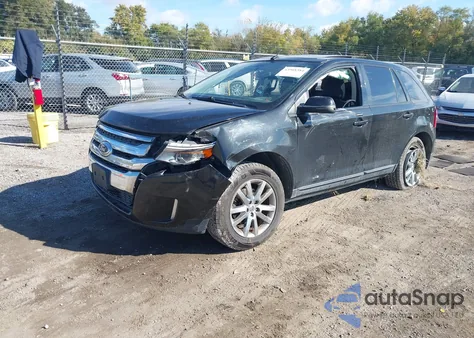 2012 Ford Edge Sel из США, поврежденный, VIN 2FMDK4JC4CBA52418